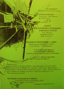 Ventes aux enchères de parasols 1990