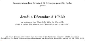 Invitation-EX-VOTO à St Sylvestre